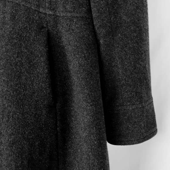 Andrew Marc Women's Cherish Walker Wool & Cashmere Winter Coat Charcoal Black - Picture 12 of 16